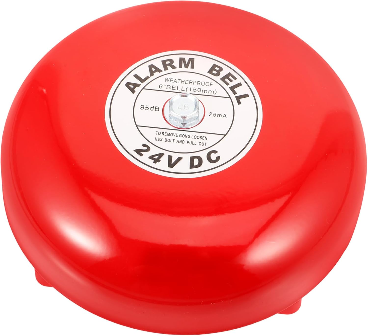 24v Industrial Alarm Bells Electric Pull Station Security Alarm Bell Loud Doorbell for School