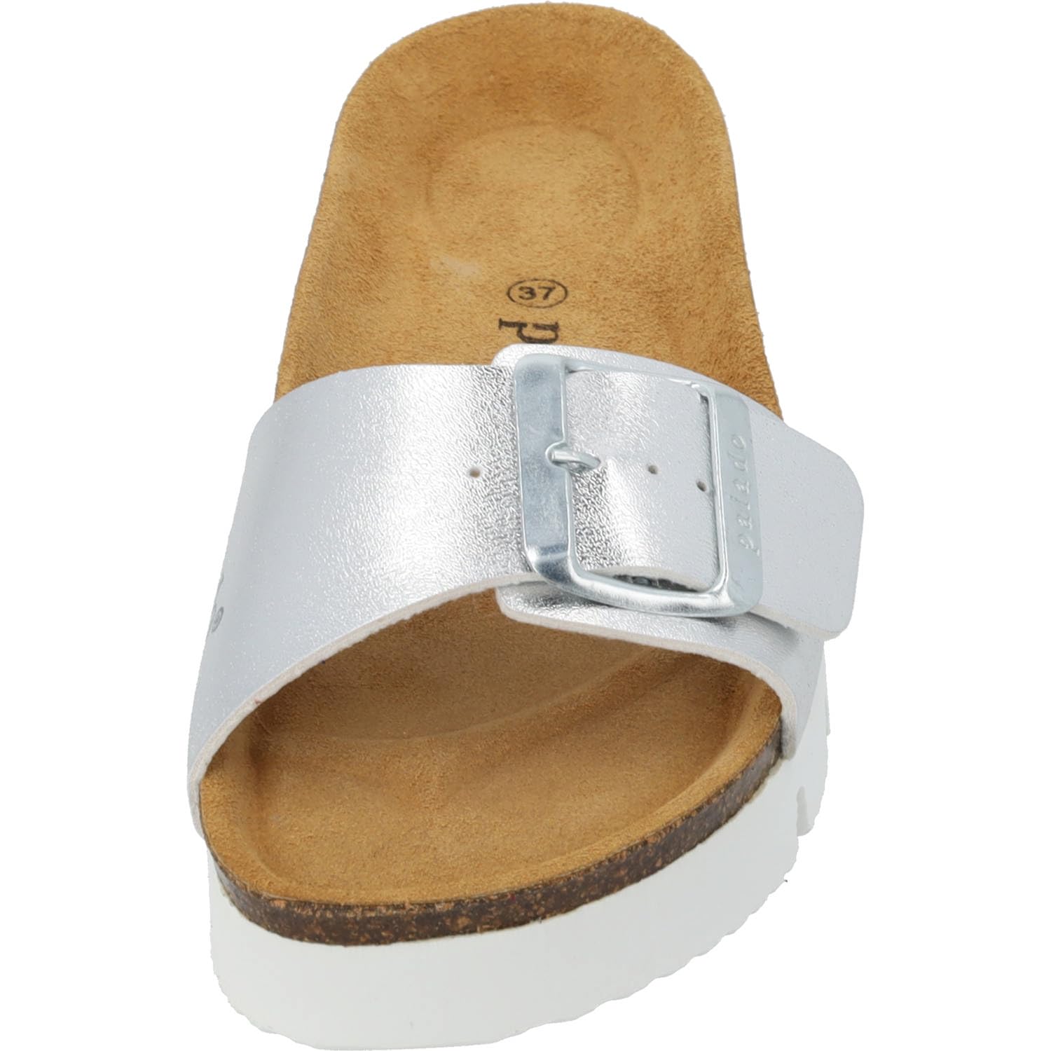 Palado Pantoletten Damen Malta EGS PL – Sandalen mit Plateau-Sohle Made in Spain - Hausschuhe mit Kork-Fußbett - modische Sommerschuhe