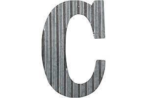 COLLECTIVE HOME - 12" Metal Letter Wall Decor