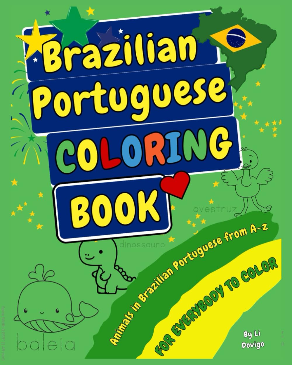 Brazilian Portuguese Coloring book