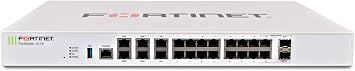 Fortinet FortiGate 101E Network Security/Firewall Appliance - 20 Port - 1000Base-X, 1000Base-T Gigabit Ethernet - AES 256-bit, SHA-1 - USB - 20 x RJ-45 - 2 - SFP - 2 x SFP - Manageable - 1U - Rack-m