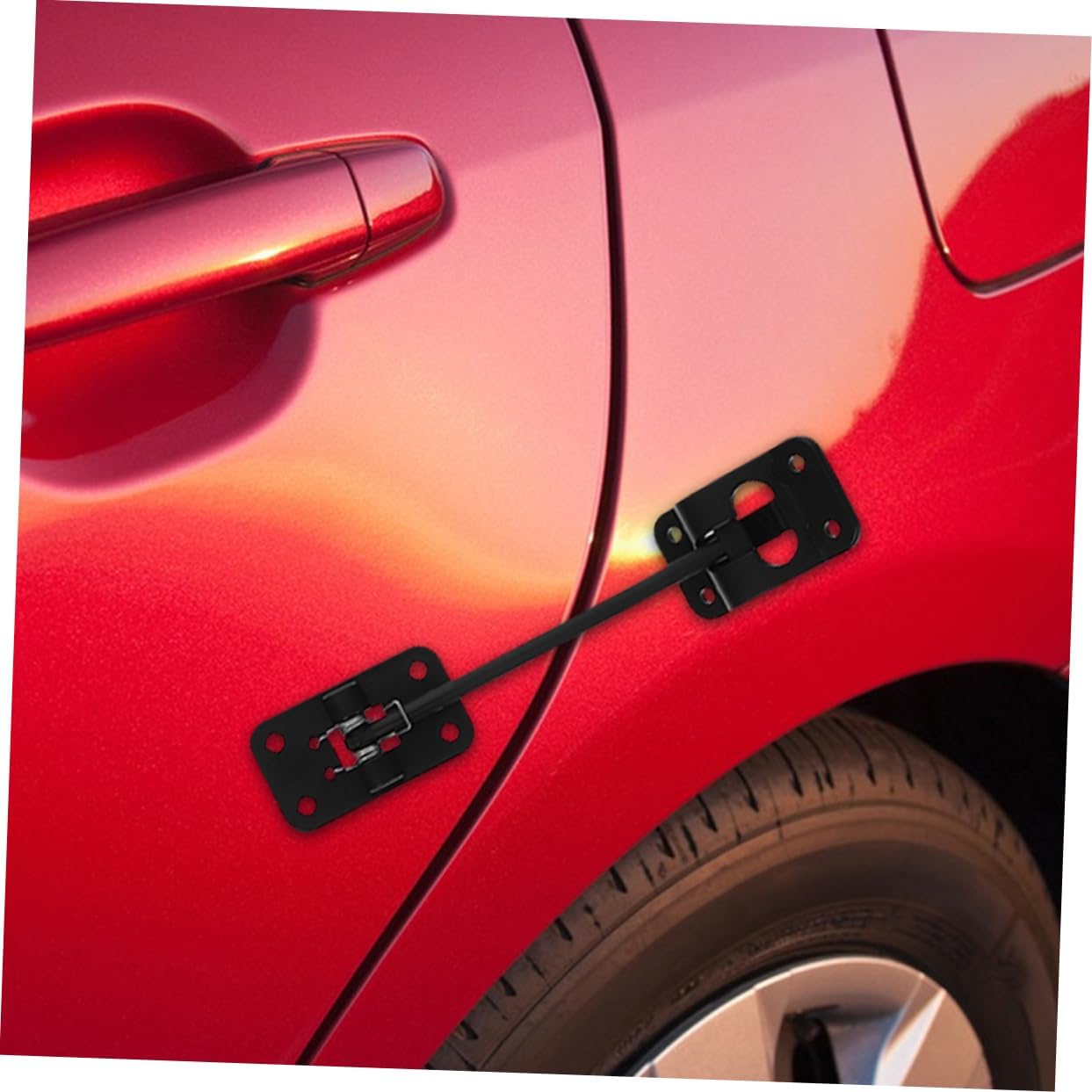 Alipis 2sets Rv Door Holders Trailer Door Latch Hook for Secure Closure Easy Installation Lightweight Design for Campers and Rvs Finish
