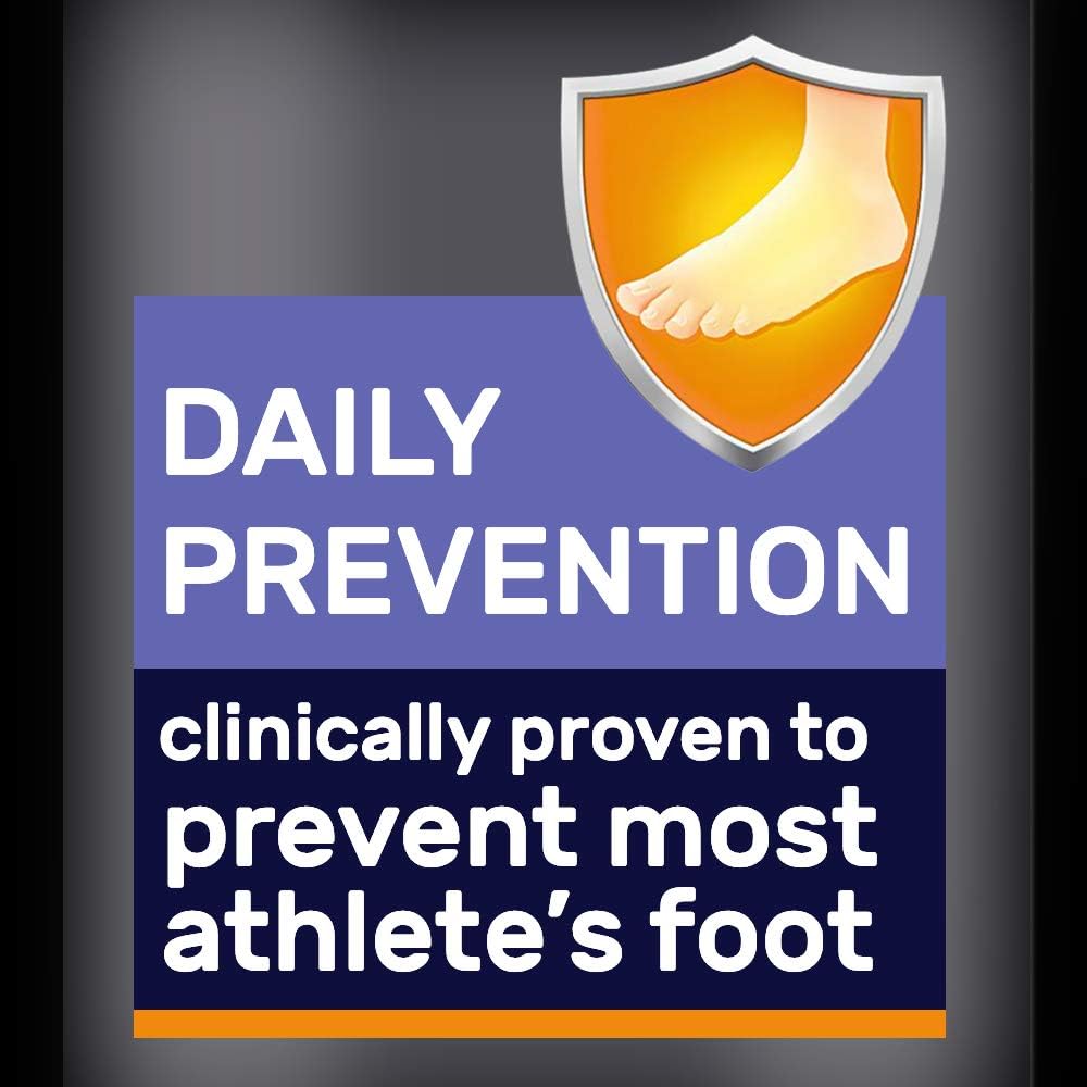 Lotrimin AF Athlete's Foot Daily Prevention Deodorant Powder Spray, Tolnaftate Antifungal, Clinically Proven Antifungal Prevention of Most Athlete's Foot, 5.6 Ounces (160 Grams) Spray Can (Pack of 3) : Health & Household