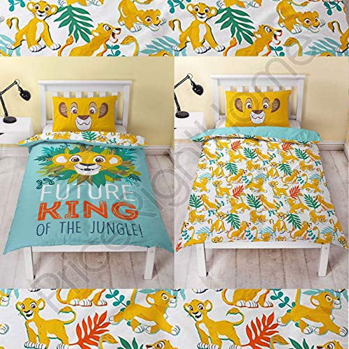 Lion King - Copripiumino singolo, motivo con Simba...