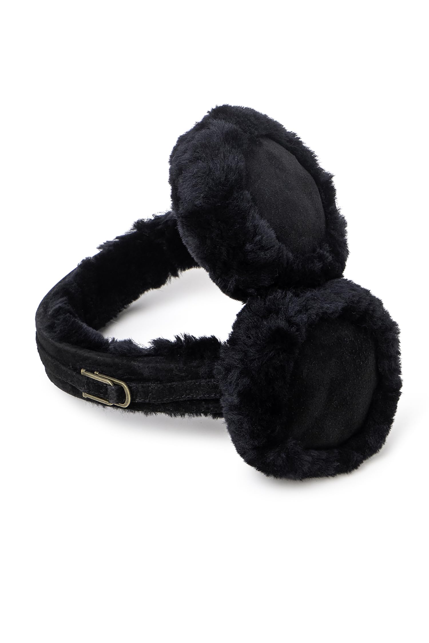 Nordvek Womens Sheepskin Earmuffs - Comfortable and Warm Ear Warmers # 506-100