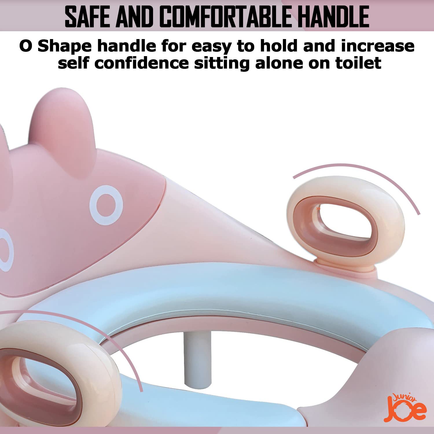 JUNIOR JOE Baby Potty Training Only Toilet Seat (Pink) 3