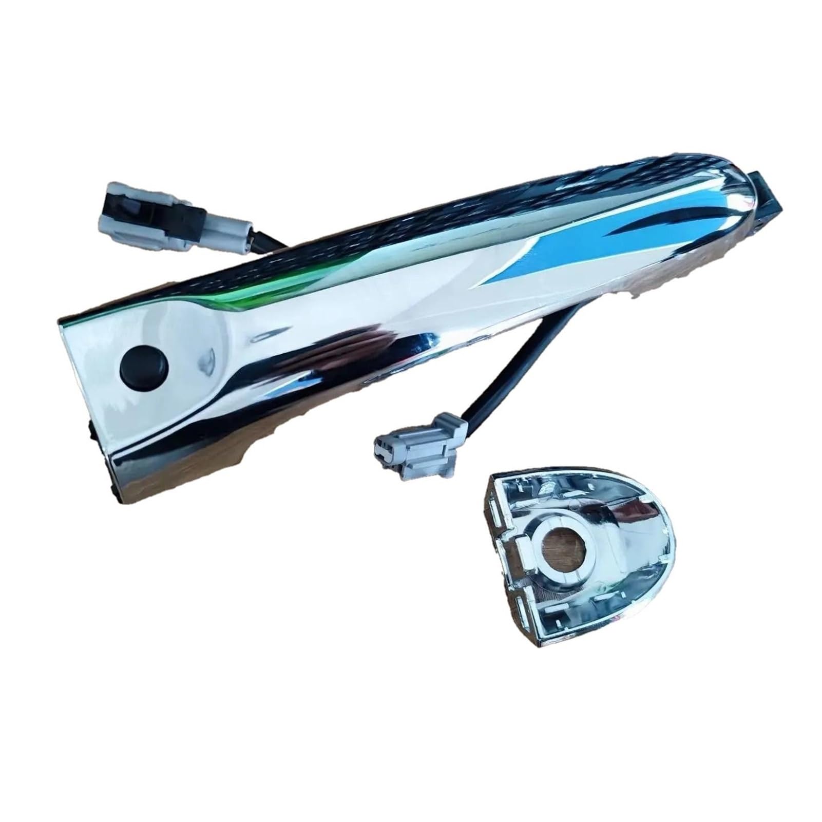 Mydmygs Chrome 1Pc Fit For Tiida Versa Almera Cube Juke Micra March Exterior Door Handle(,Front Left)
