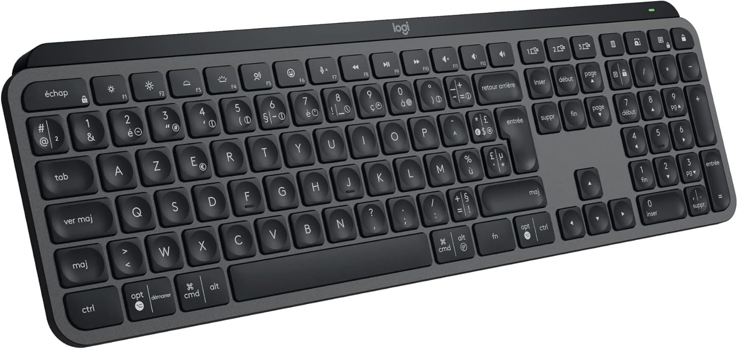 Logitech MX Keys S Kabellos Tastatur - FRA AZERTY