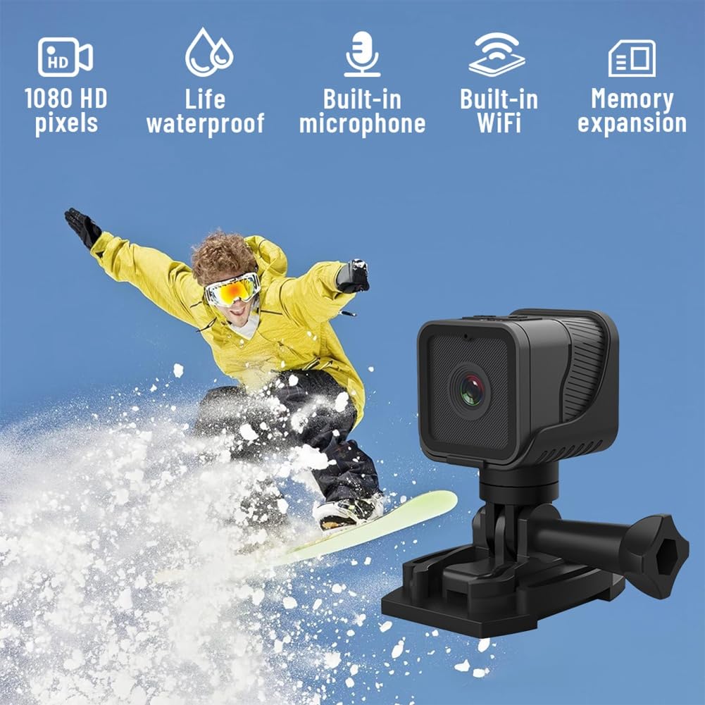 Z03 mini kamera 1080p HD z hotspotem WiFi wodoodporna kamera zewnętrzna rejestrator jazdy przenośny mini sportowy DV