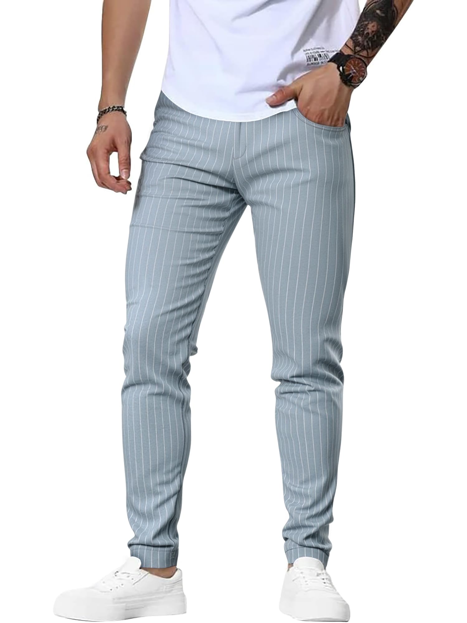 Woenzaia Slim Fit Dress Pants