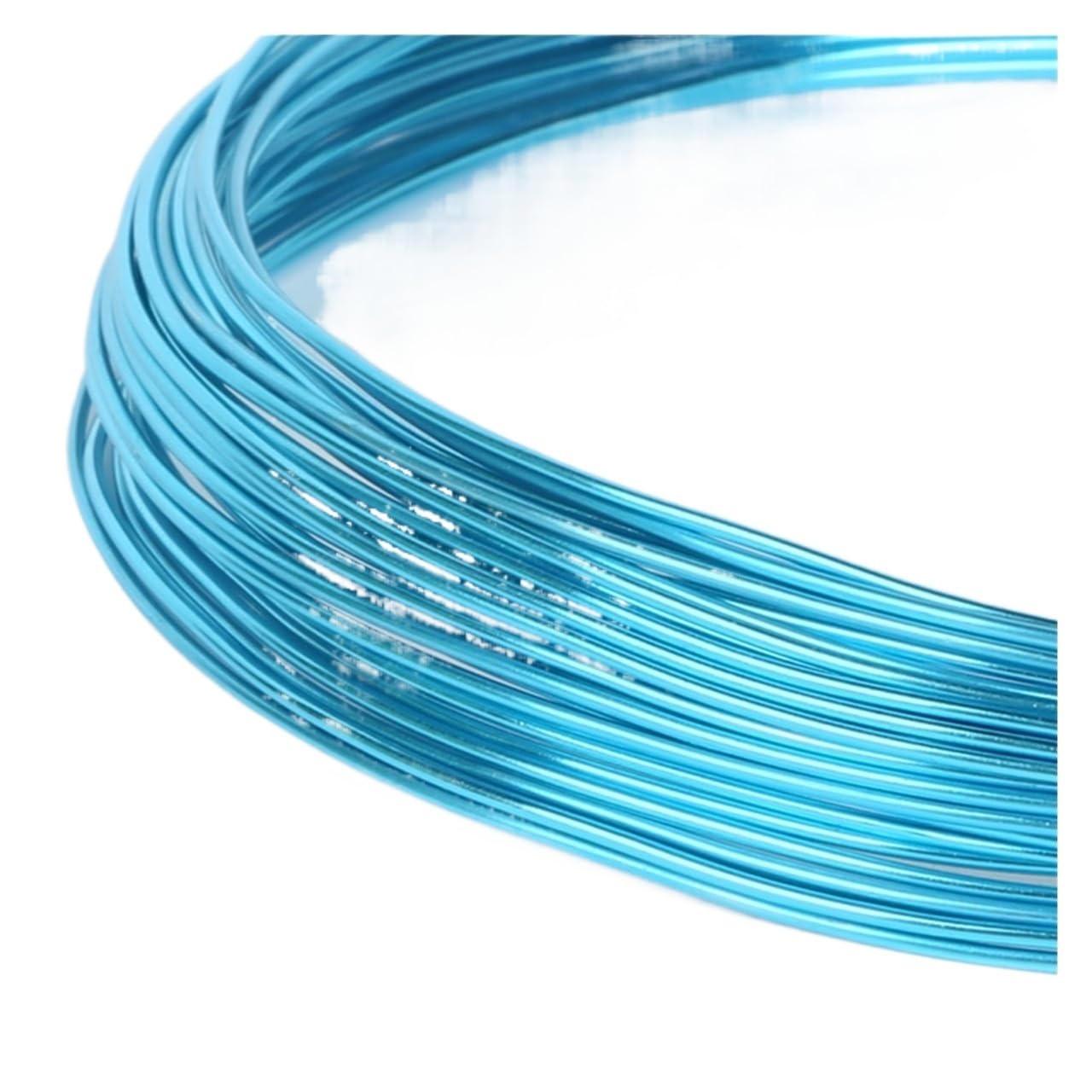 10 m weicher Aluminiumdraht for Selbermachen, Schmuck, Basteln, bemalter Aluminium-Metalldraht for Bonsai-Skulptur(Turquoise)