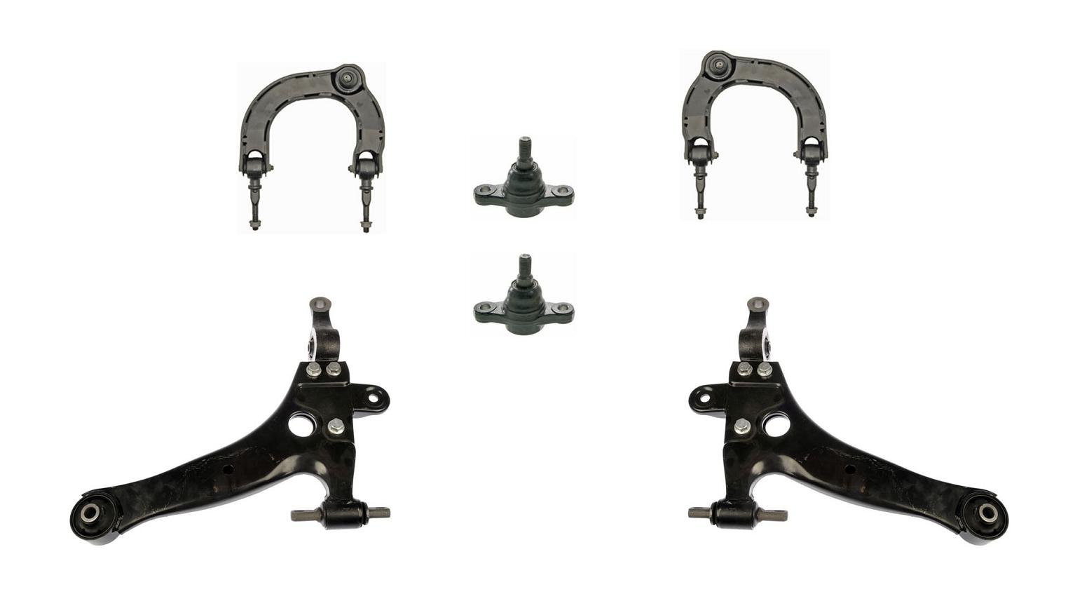 Replacement Parts Replacement Part For XG3 Sonata Upper & Control Arm With Ball Joints Tie Rods Kit 142686