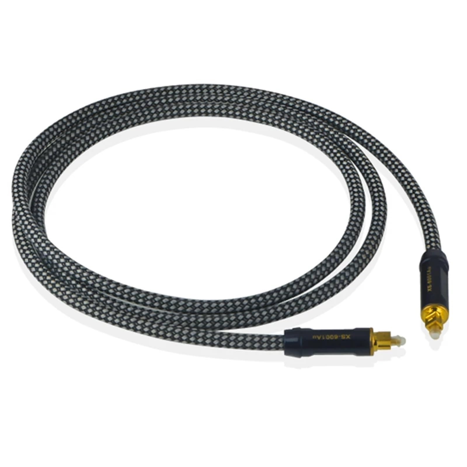 5.1 Cavo coassiale in Fibra Ottica Digitale HiFi for Amplificatore for Lettore Dvd Altoparlante Audio SPDIF for la casa(3-m)