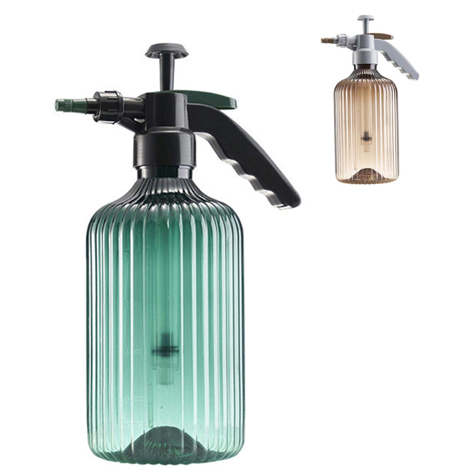 Kbsin212 Plant Mister 2.0 L Pump Spray Bottle Water Pump Pressure Sprayer Transparent Plastic Material Home Cleaning Spray Bottle with Adjustable Nozzle Multifunctional Hand Pressure Garden Sprayer