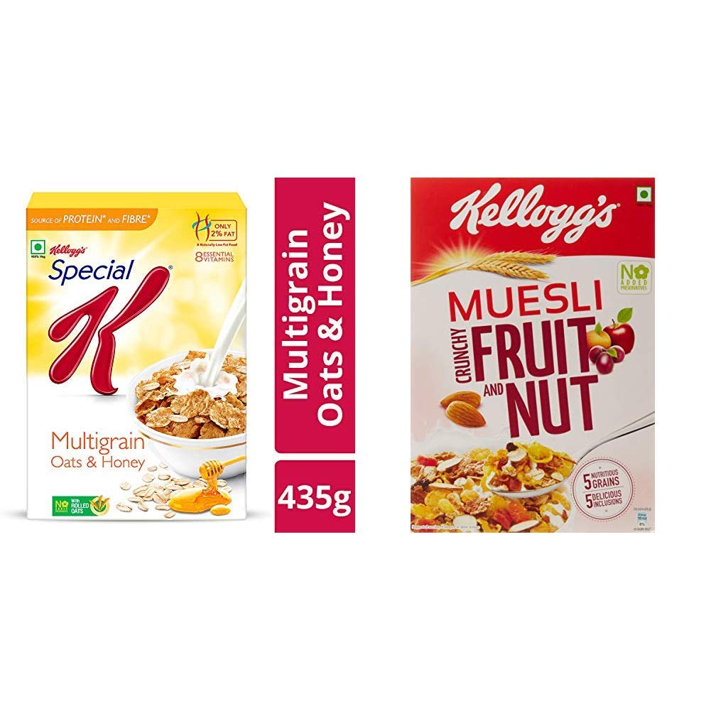 Buy Kellogg's Special K Multigrain Oats & Honey, 435g and Kellogg's