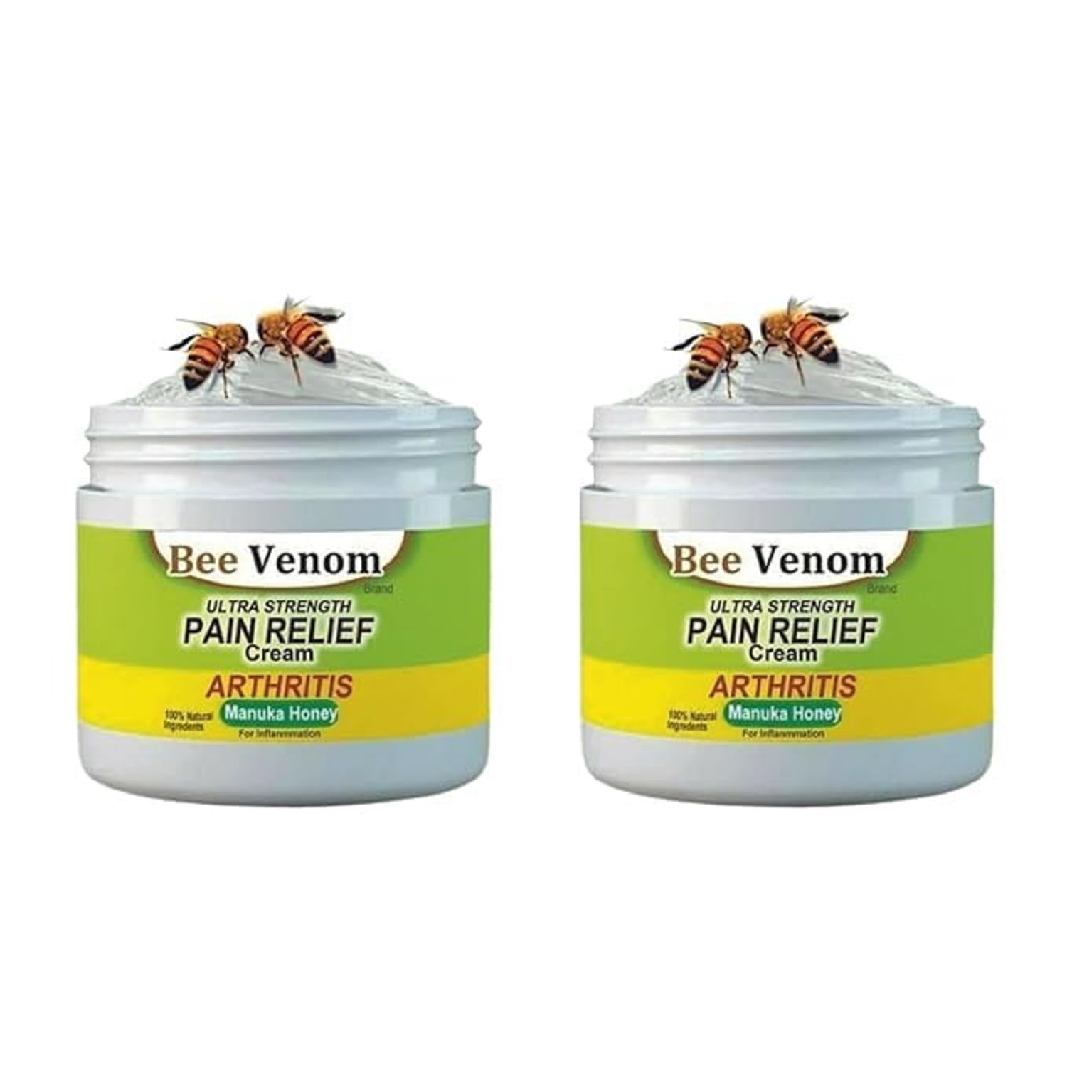 Bee Venom Pain Relief Cream | Bee Venom Joint and Bone Therapy Cream | Joint and bone therapy cream EACH -100GM (2 pack)-image-46