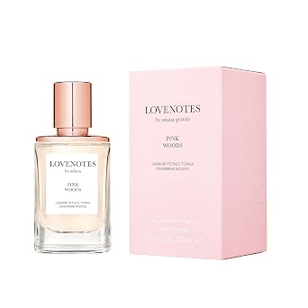 Ariana Grande LOVENOTES Pink Woods Eau de Parfum Fresh & Floral Fragrance for Women Womens Perfume with Notes of Jasmine, Tonka & Cashmere Woods