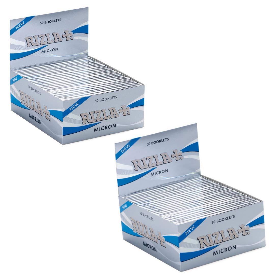Feuilles à rouler anti-déchirure en boîte de 50 carnets fins microns