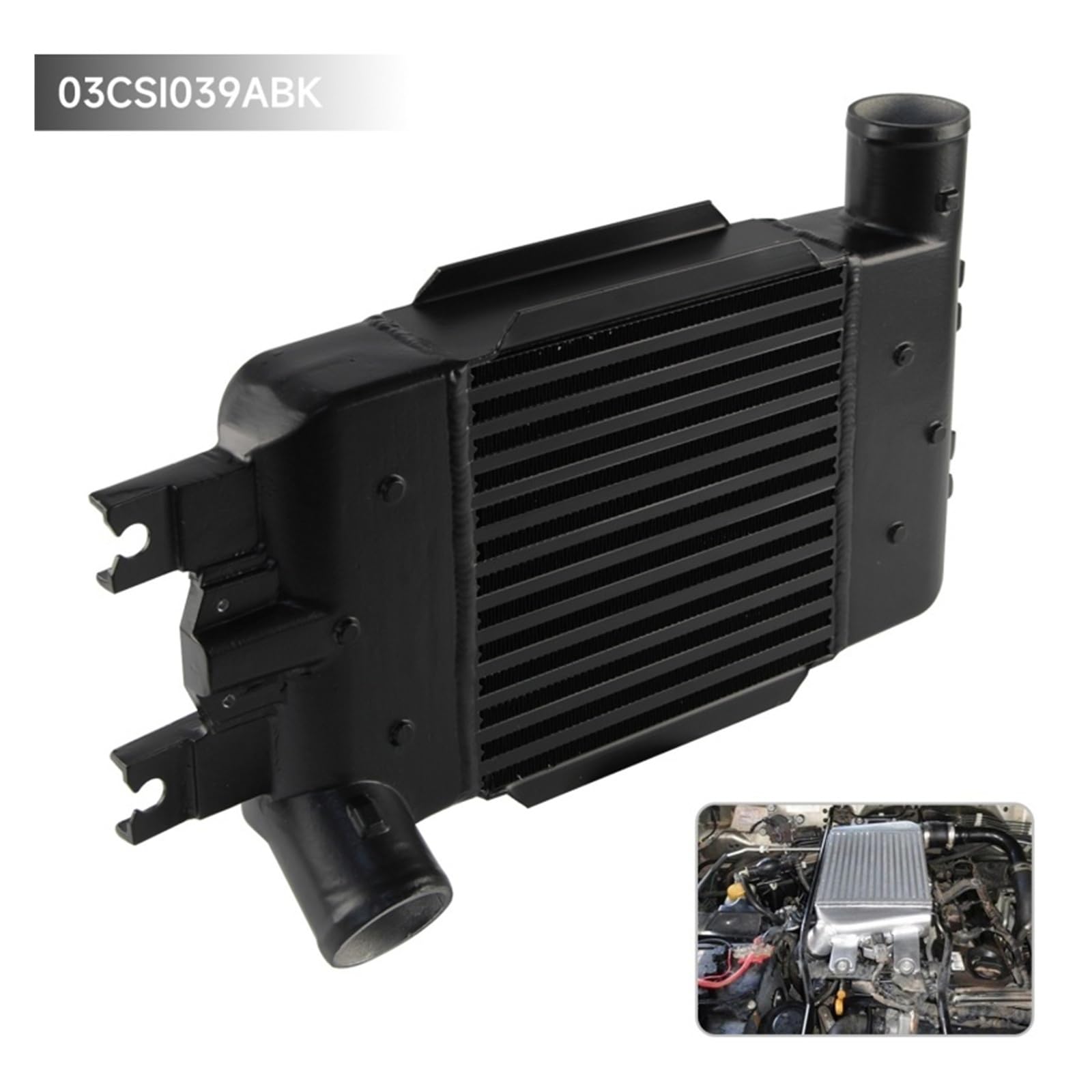 Pasuje Do Patrol GU ZD30 Common Rail 3.0L DDTi Turbo Diesel 2007-2016 Aluminiowa Listwa Intercoolera I Płyta Intercooler do turbiny samochodowy