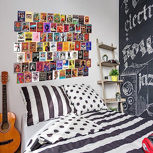 Album Cover Aesthetic Pictures Wall Collage,50 PCS Musical Theatre Wall Collage Kit Art Posters Indie Room Decor Aesthetic Picture for Wall Decoration for Room Bedroom Aesthetic - Image 4