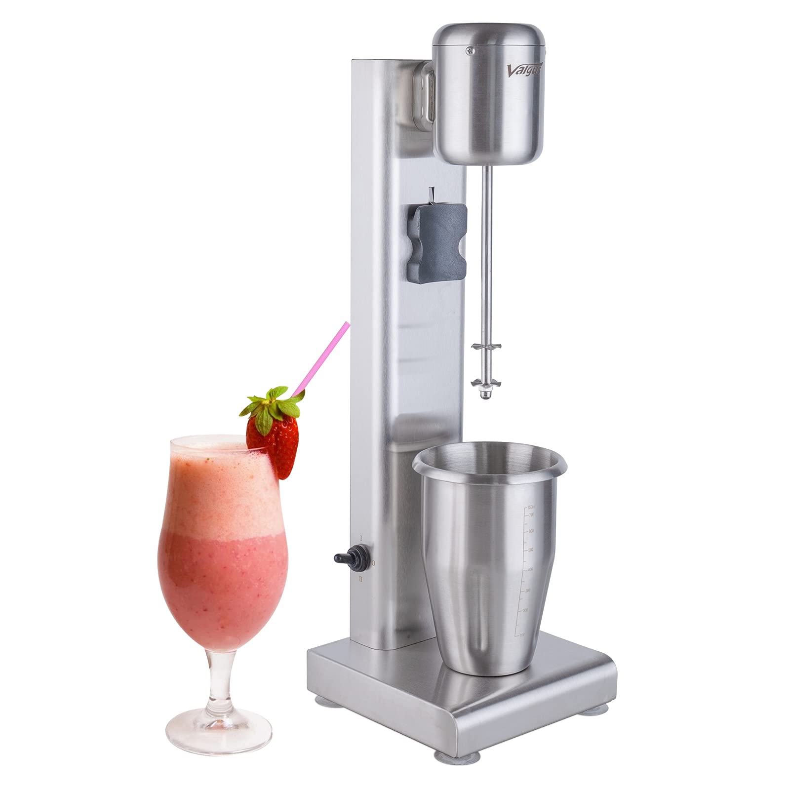 Valgus Edelstahl-Milchshaker-Maschine 1L geräuscharmer