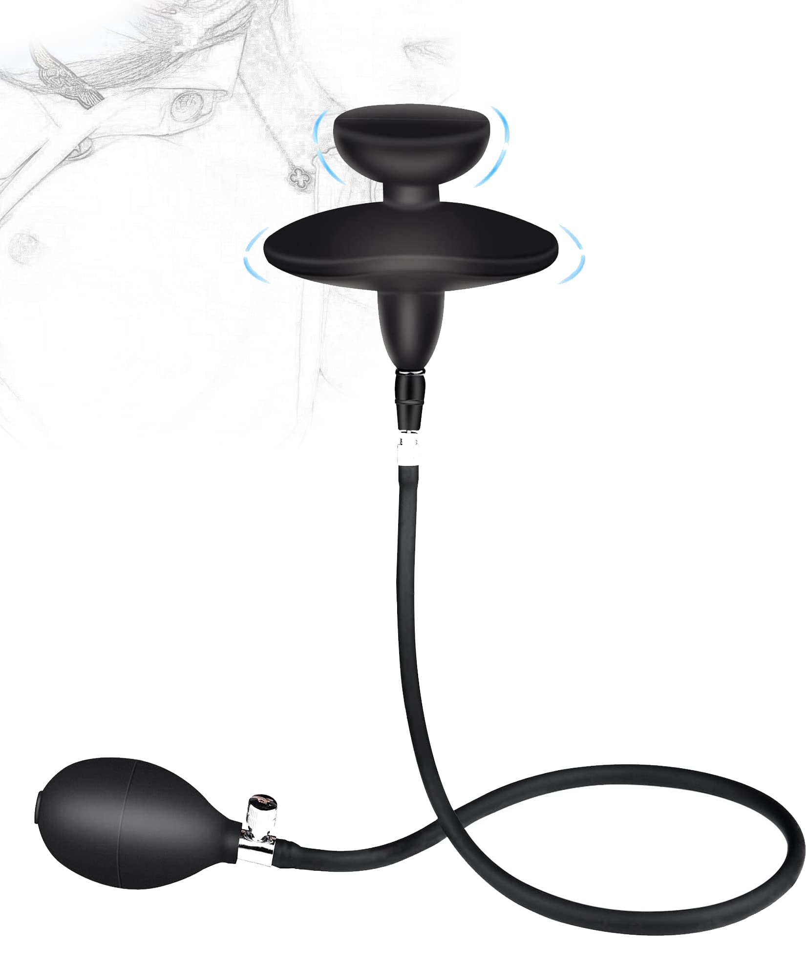 Knebel Aufblasbarer Mundknebel Ballgag Mundknebel Mit Starker Fesselung Ohne Gürtel Mundstöpsel Stimulation Extrem BDSM Gay Mundfessel Fetisch SM Sexspielzeug Pärchen Flirten