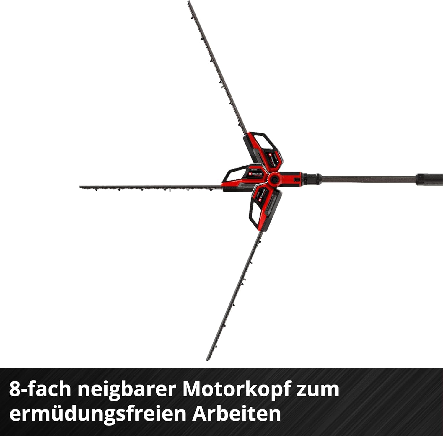 Einhell Professional Akku-Multifunktionswerkzeug GP-HC 18/5020 Li T BL-Solo Power X-Change (18 V, Brushless, 50 cm Heckenschere, 18 cm Hochentaster, Teleskopstiel, ohne Akku)