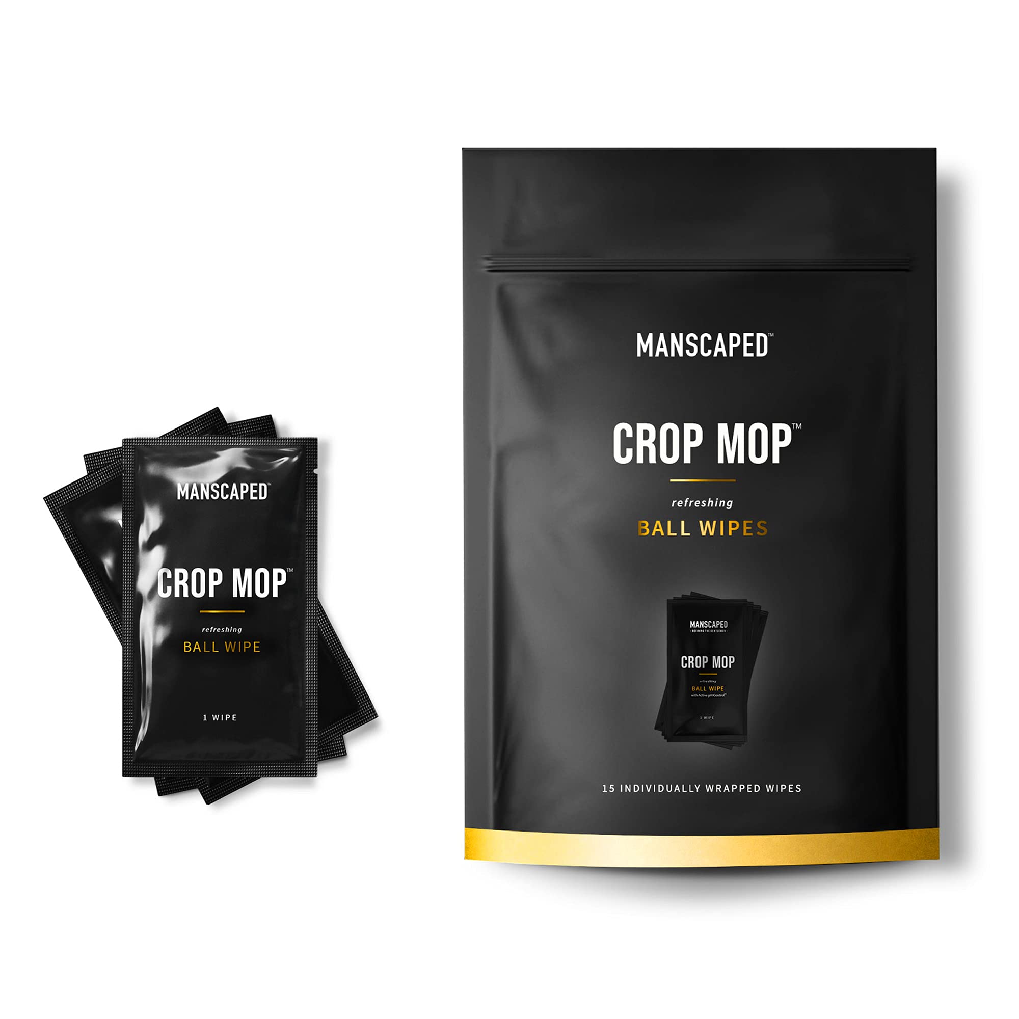 Buy MANSCAPED™ Crop Mop™ OnTheGo Individually Wrapped Ball Wipes