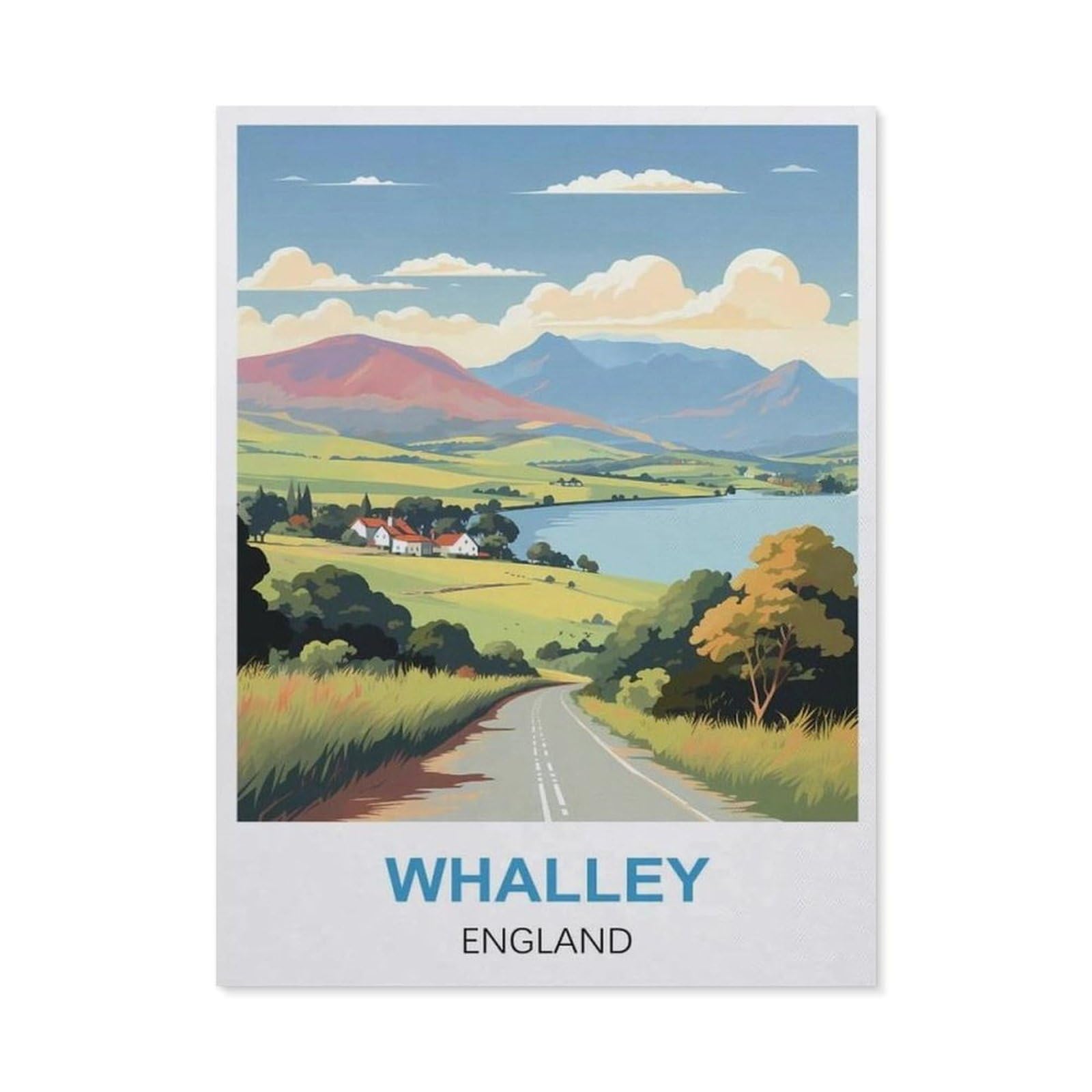 BEAYODKP 5D Diamond Painting，Whalley England（50x60cm）