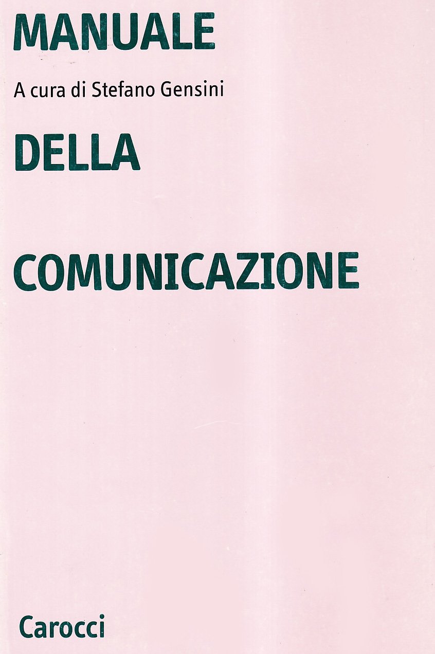 Amazon.it: Manuale della comunicazione - Gensini, S. - Libri