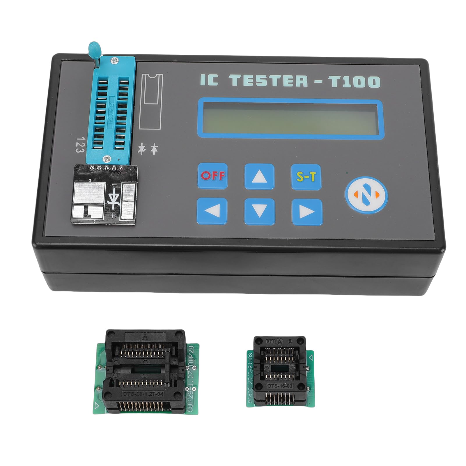 Tester di Circuiti Integrati Misuratore LED Multifunzionale con Funzioni di Calibrazione per Ingegneri Batteria da 1000 MAh