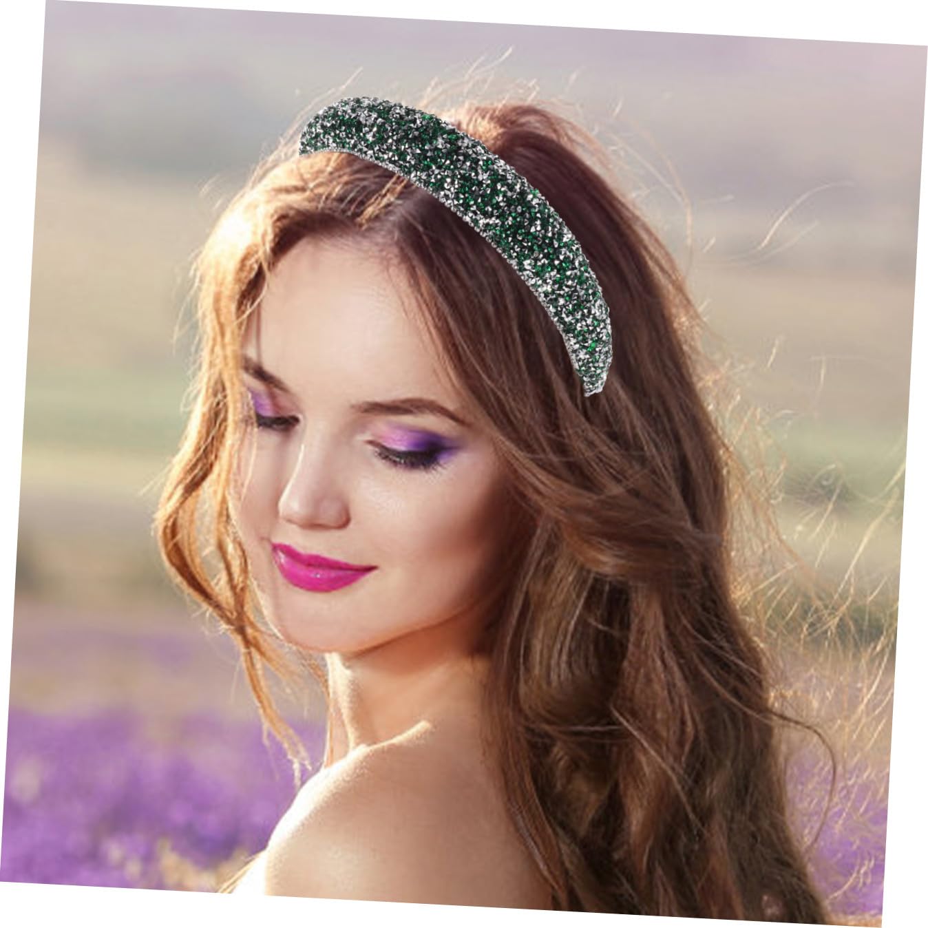 FRCOLOR 5 Diademas Exquisitas con de Imitación Accesorio de Moda para Mujer Banda para El Cabello para Uso Diario.