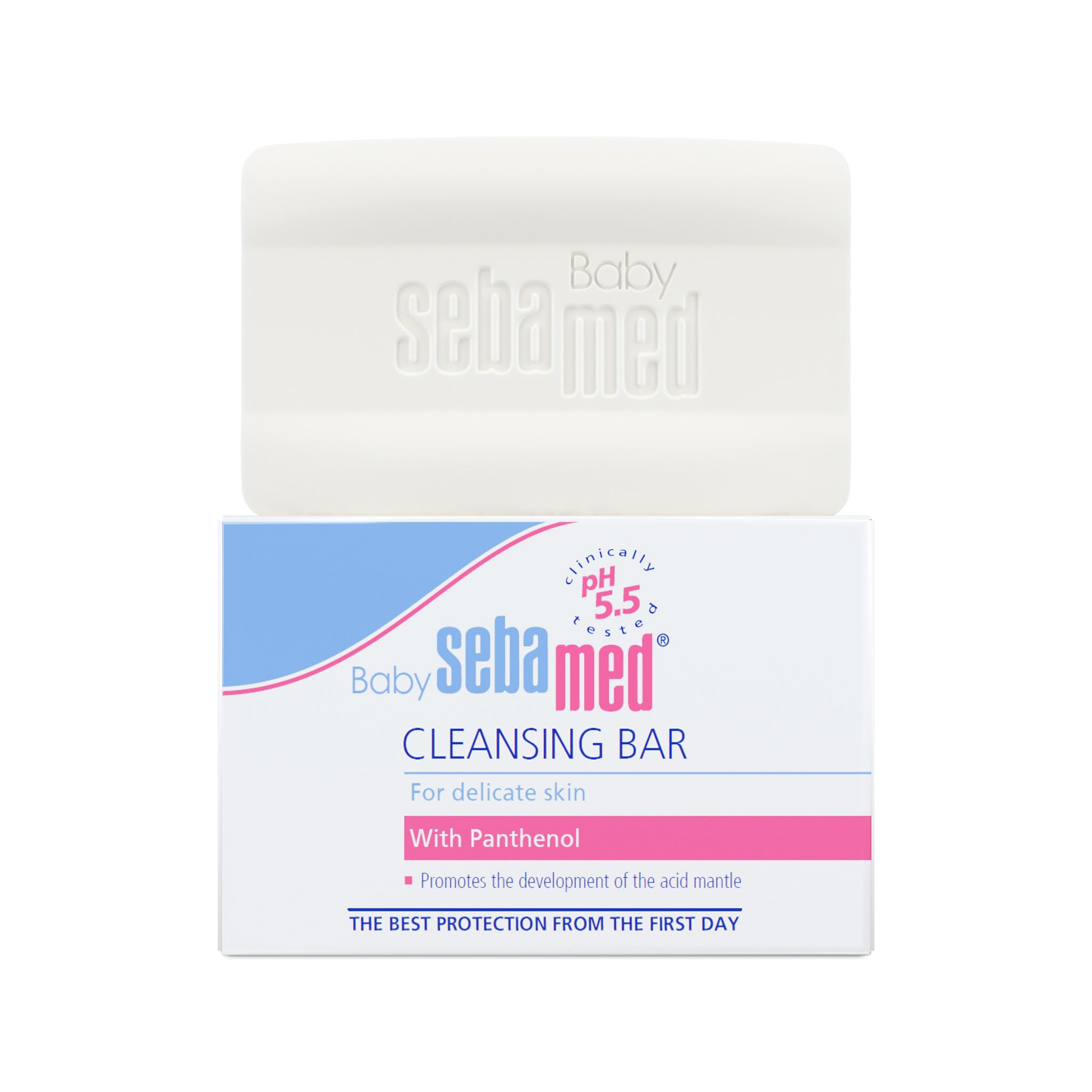 Baby Sebamed Cleansing Bar | 100g | pH5.5 Value | No tears formula | Can be used from Day 1