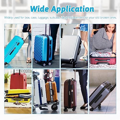 MroMax 1Pc Luggage Handle 7.91" x 1.1" (L x W) Plastic Pull Handle Grip Replacement 201mm x 28mm for Luggage Suitcase Box Black Tone