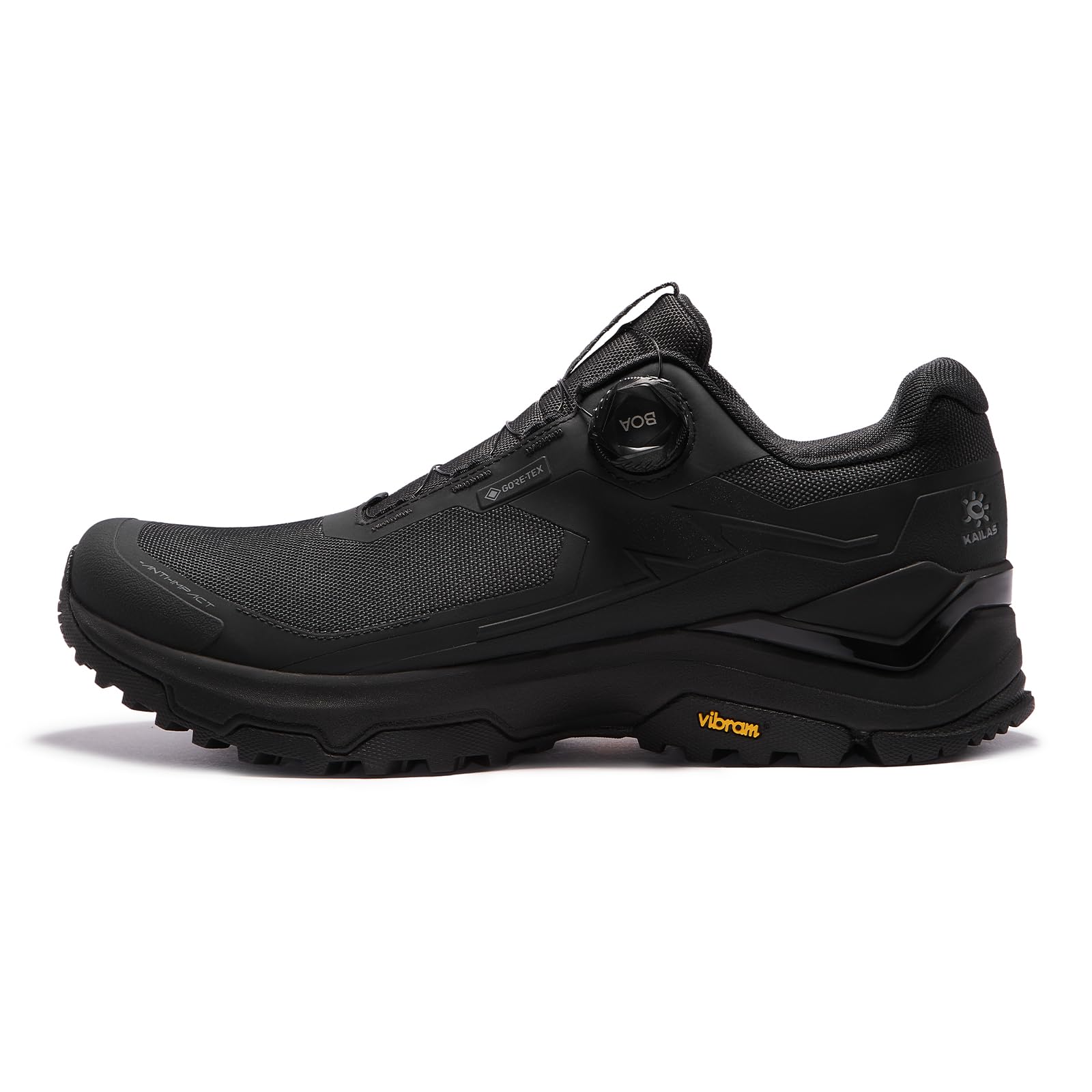 KAILAS Jieshan GTX BOA - Zapatillas de senderismo para hombre, impermeables, antideslizantes, resistentes, suela en V, ligeras, transpirables, para exteriores