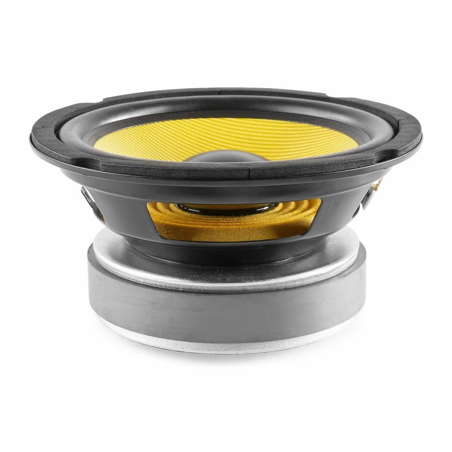 Vonyx WK16 - Haut-Parleur Grave 6,5", Puissance 250 Watts, Bobine Ventilée Résistante à la Chaleur, Suspension Caoutchouc, Membrane en Fibre Synthétique Résistante