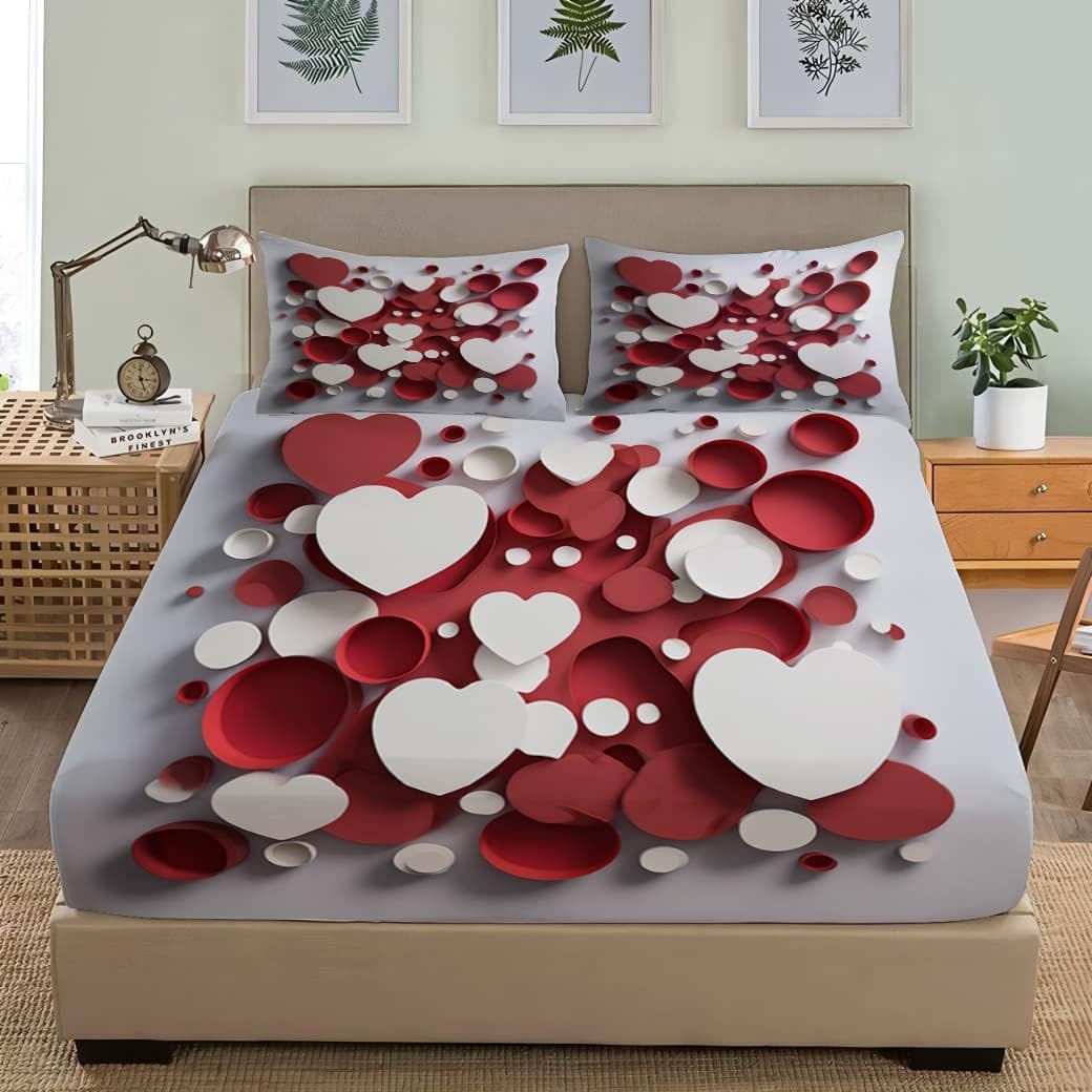 Matrimoniali Lenzuolo Sotto con Angoli 180x200x30cm Bianco