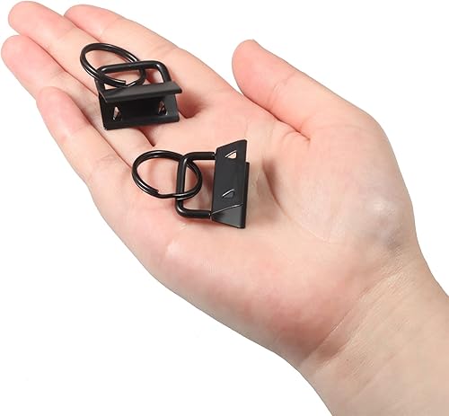 Vista 3 de SPEEDWOX Accesorios para llavero con anillo dividido, juego de correas para manualidades