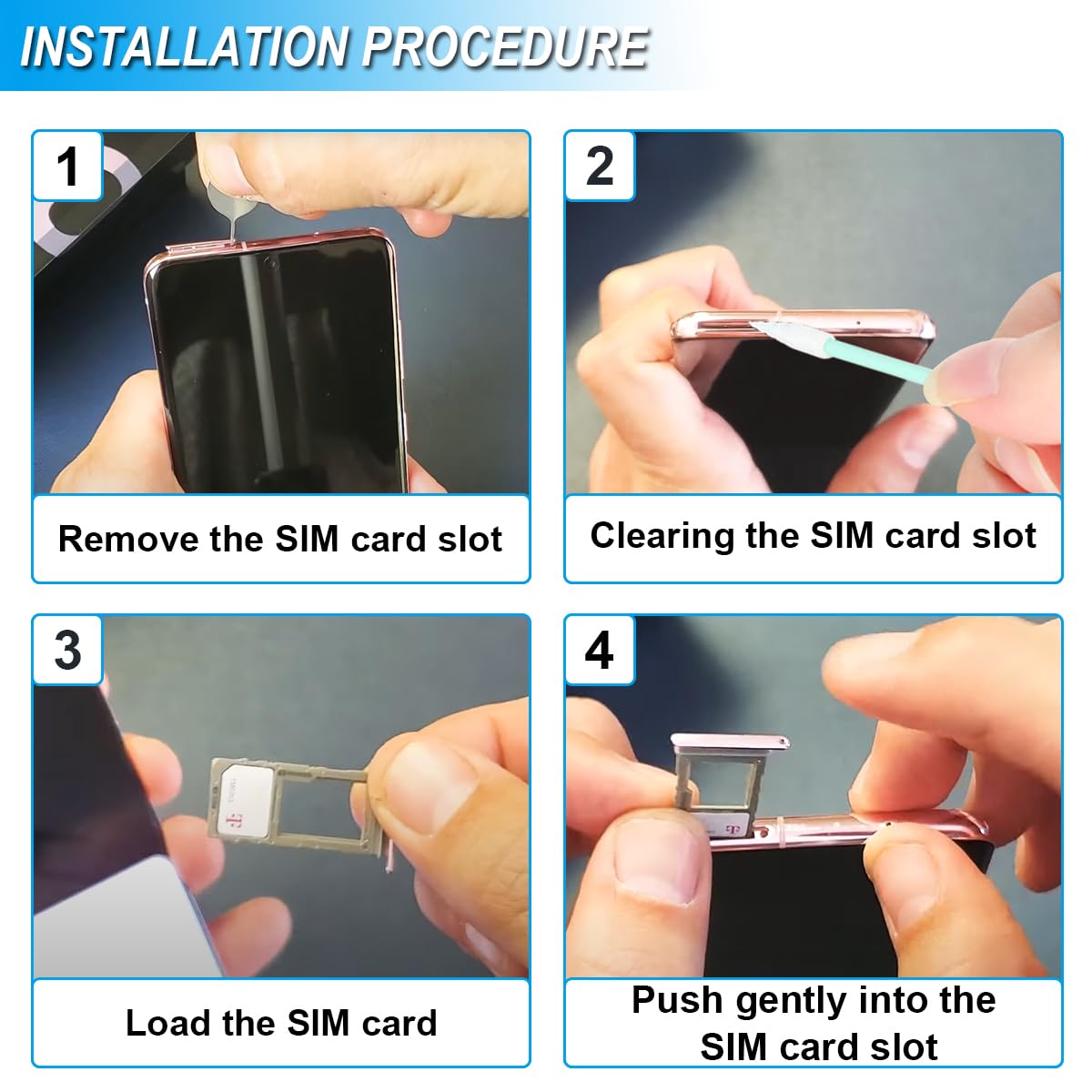 do Galaxy S23 Ultra Dual SIM uchwyt gniazda na kartę SIM zamiennik do Samsung Galaxy S23 Ultra 5G 2023 6,8 cala SM-S918B/DS, gumowa uszczelka gniazdo na kartę Dual-SIM z narzędziami