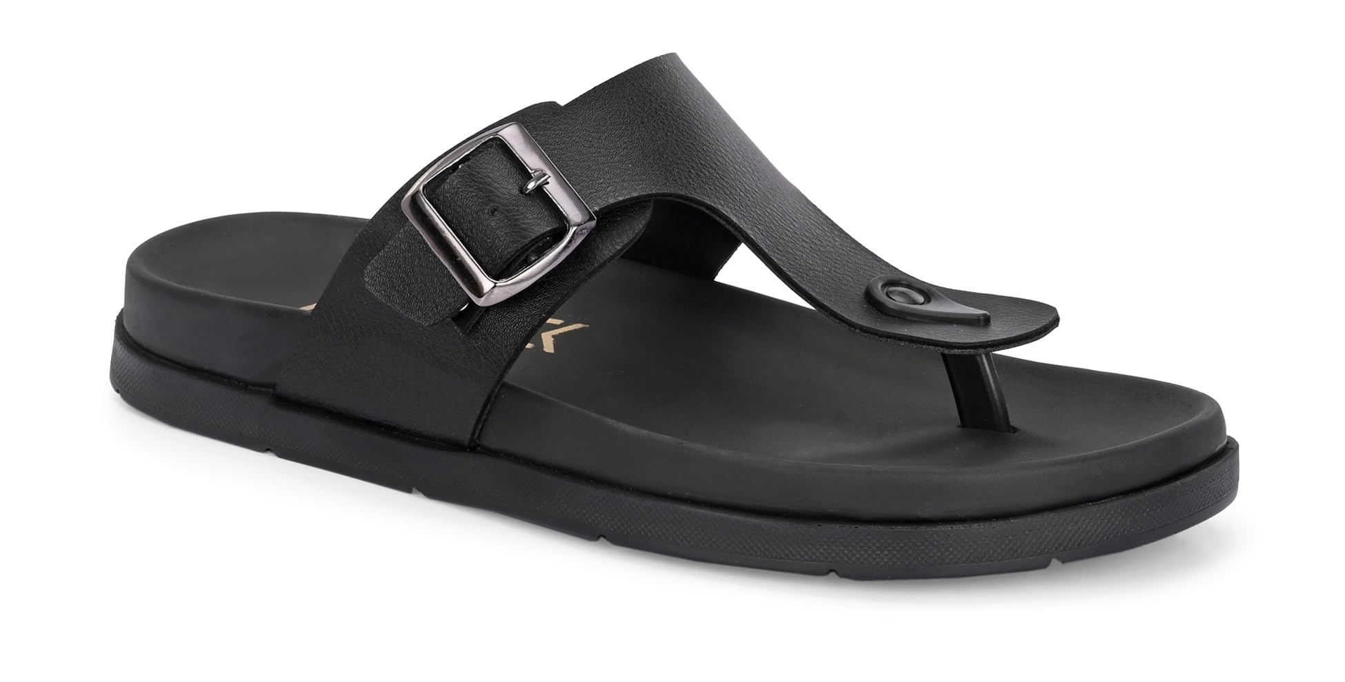 AFROJACK Mens Sandals | Casual Sandal/Slippers For Men With PU Upper | Comfortable Sole Stylish & Durable Design | Slip-on Style | Light Weight, s4700 (Black, UK Footwear Size System, Adult, Men, Numeric, Medium, 7) (B0DG99PVQ5) Amazon Price History, Amazon Price Tracker