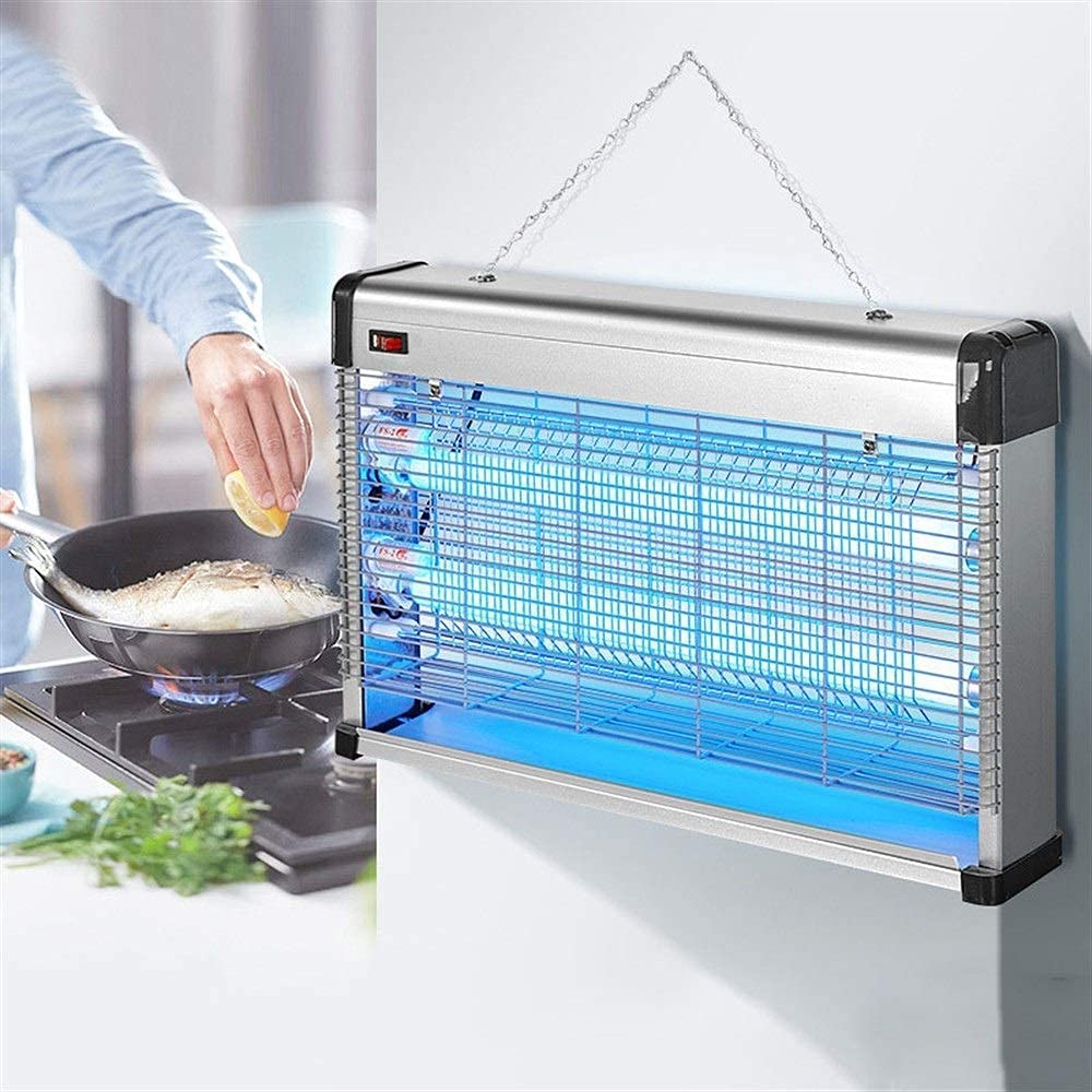 Lámpara antimosquitos Lámpara electrónica para Matar Mosquitos Repelente de Insectos voladores, Interior 360 Grados; Hogar sin callejones sin Salida para atrapamoscas Comercial (Color: A34.2