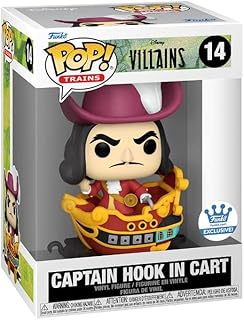 Funko POP! Disney Villains Trains Captain Hook in Cart Shop Exclusive