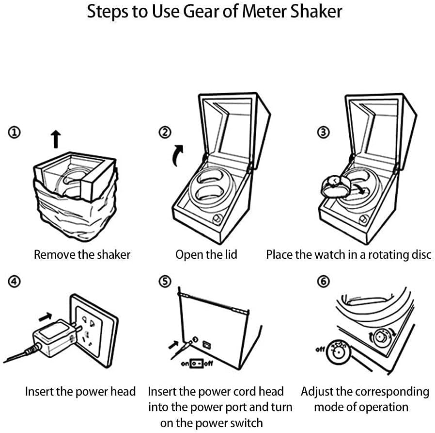FENOKD Watch Winder Box Watches Automatic Watch Winder Case Extend Watch Defense Table StopHoliday Gift