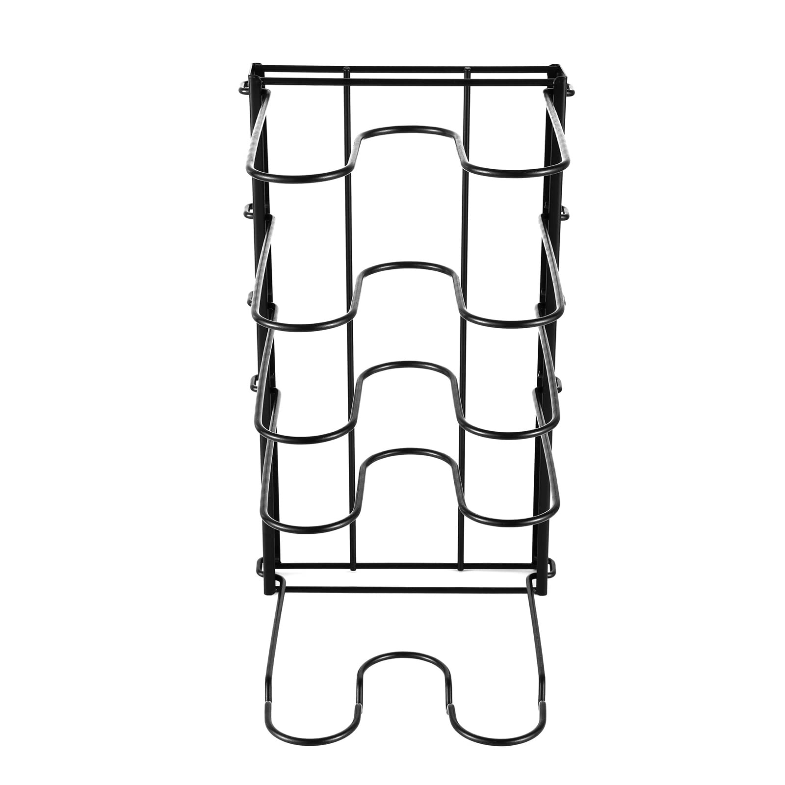 PRUJOY Organizadores de Rejillas para ollas, Rejillas para ollas de un Solo Lado, Soportes Ajustables para Tapas de ollas y Rejillas para sartenes, para organización de Cocina