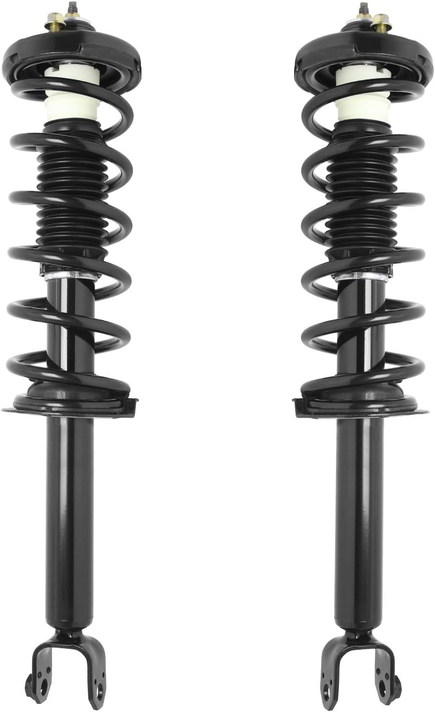 COMPLETESTRUTS - Rear Quick Complete Strut Assemblies with Coil Springs Replacement for 2009-2014 Acura TL - Set of 2