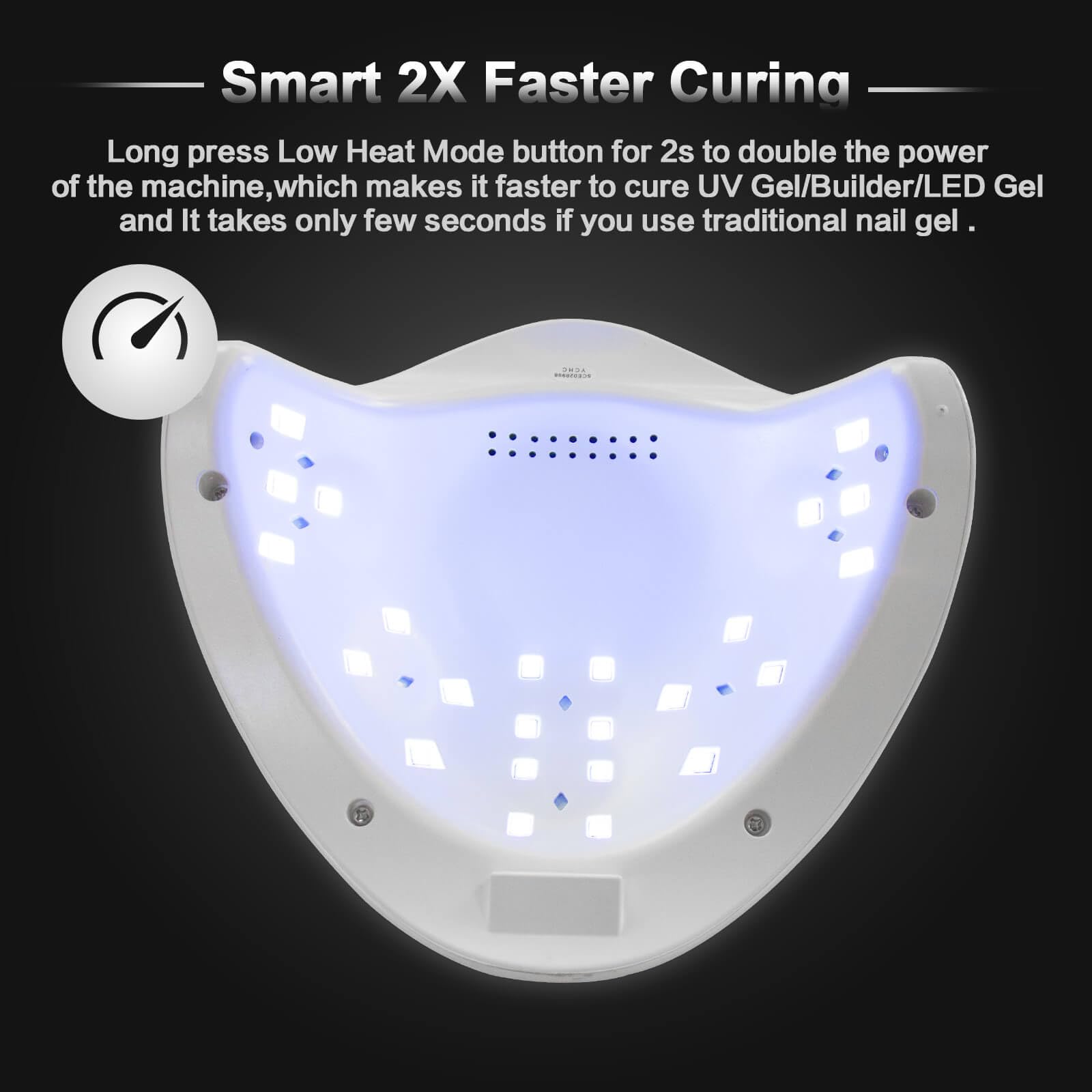 Savni 48W Professional UV Led Nail Lamp for Nail Art