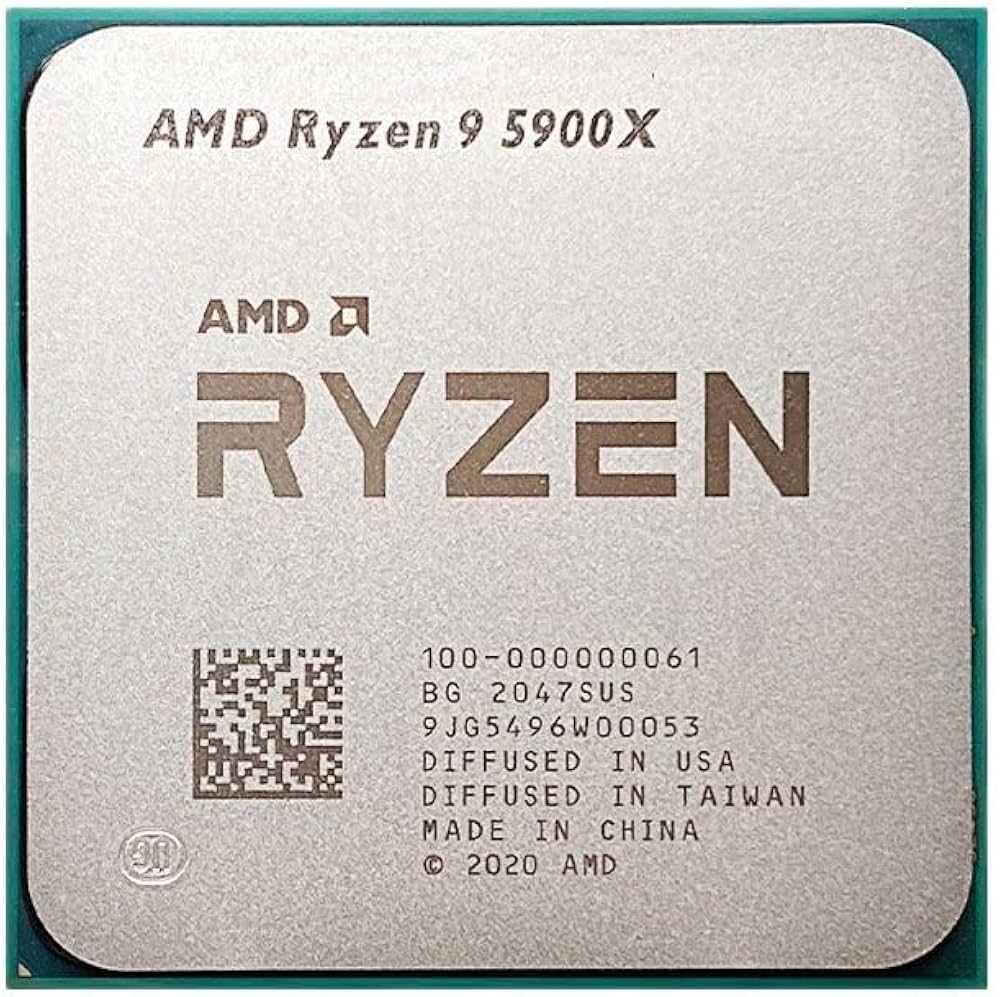 【美品】AMD Ryzen 9 5900X 12コア24スレッド CPU Amazon | AMD Ryzen 9 5900X cooler なし 3.7GHz 12コア / 24