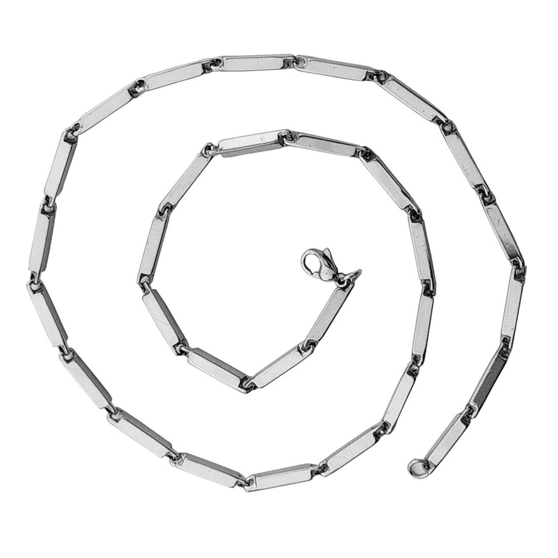Italian Style Thin Stick Fancy Chain Silver Stainless Steel Chain for Men and Women-image-24
