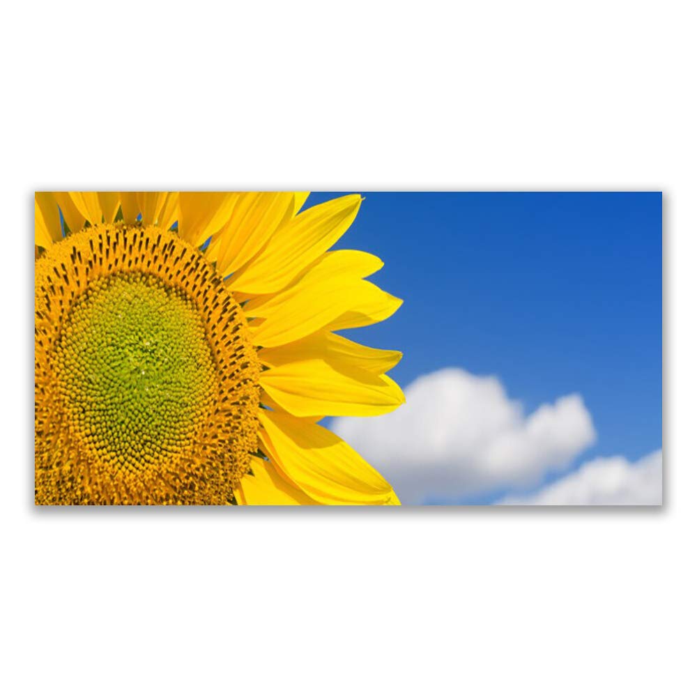 Impression sur verre trempé Tulup 140x70cm pour remplacer un cadre mural fragile