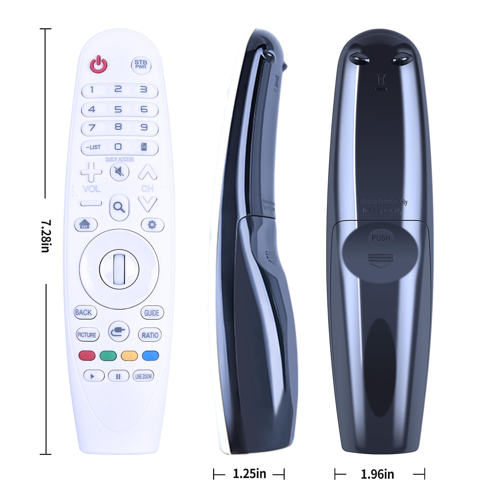 LG プロジェクター 本体 リモコン•ケーブル付き 箱無し Amazon | AN-MR18BA AKB75695302 リモコン 交換用 LGプロジェクター